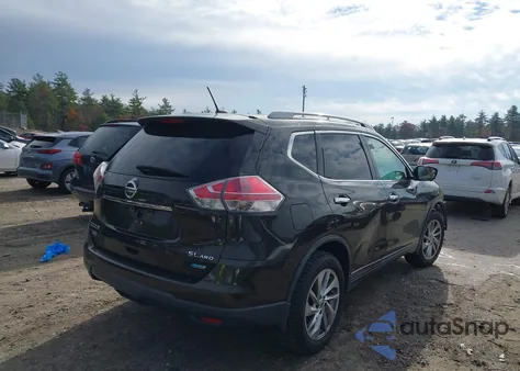 2014 Nissan Rogue Sl from USA, damaged, VIN 5N1AT2MV1EC768875